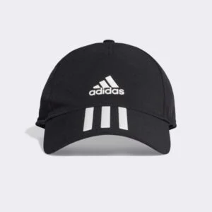 Adidas 3 Stripes Cap Black