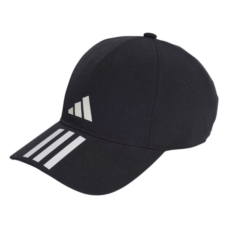 Adidas BB 3-Stripes Aeroready Cap Black