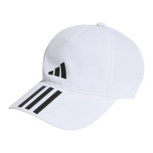 Adidas BB 3-Stripes Aeroready Cap White