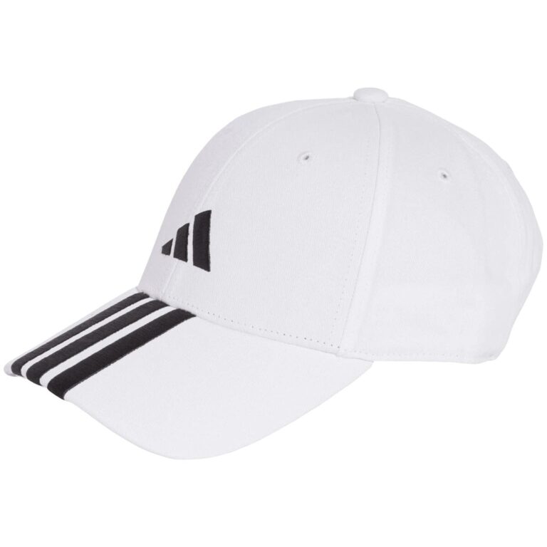 Adidas Baseball Cap 3 Stripes White