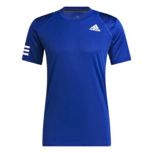Adidas Club 3-Stripe T-Shirt Blue - OLD