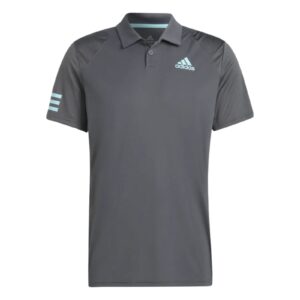 Adidas Club 3-Stripes Polo T-shirt Grey - OLD