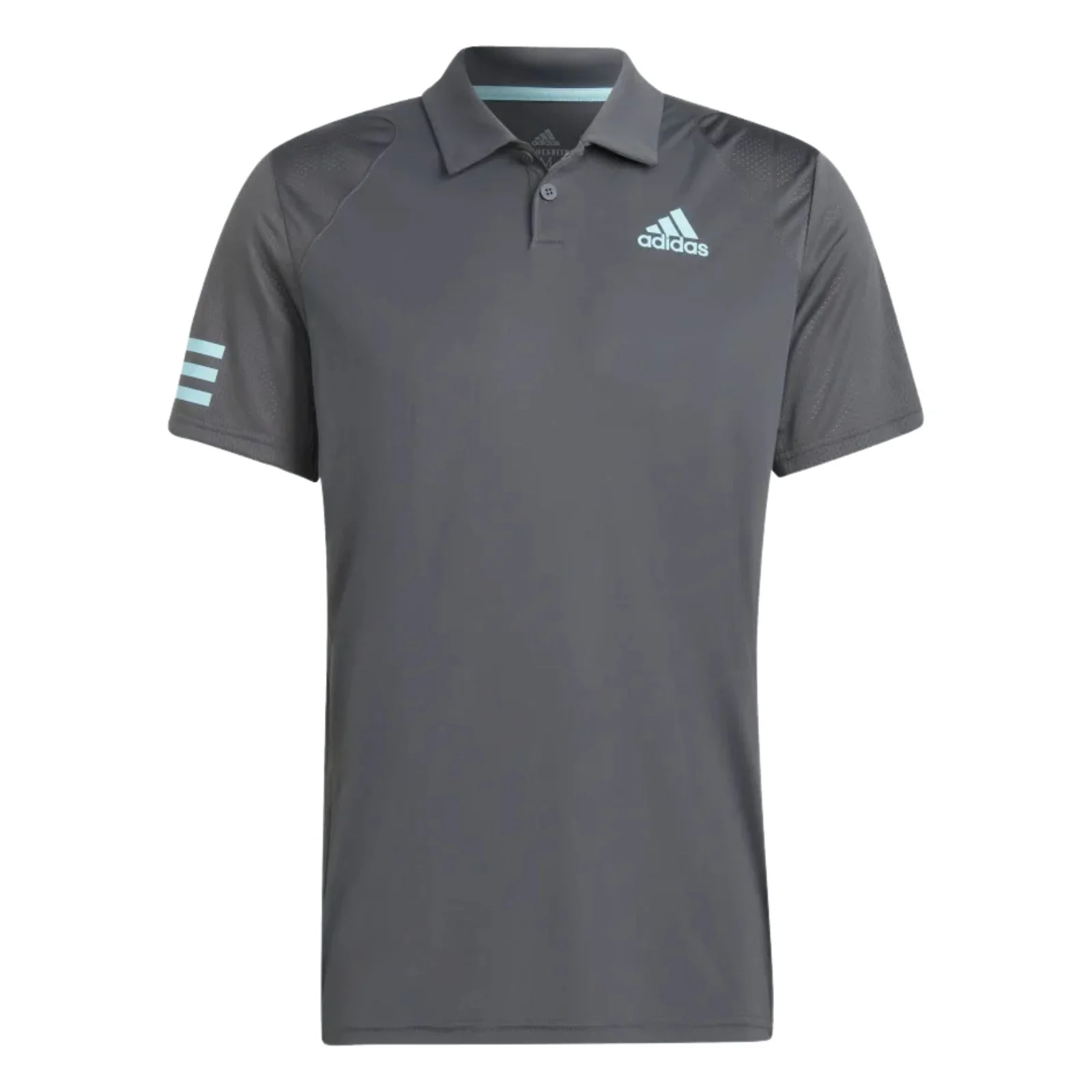 Adidas Club 3-Stripes Polo T-shirt Grey