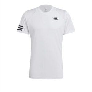 Adidas Club 3-Stripes T-Shirt Hvid - OLD