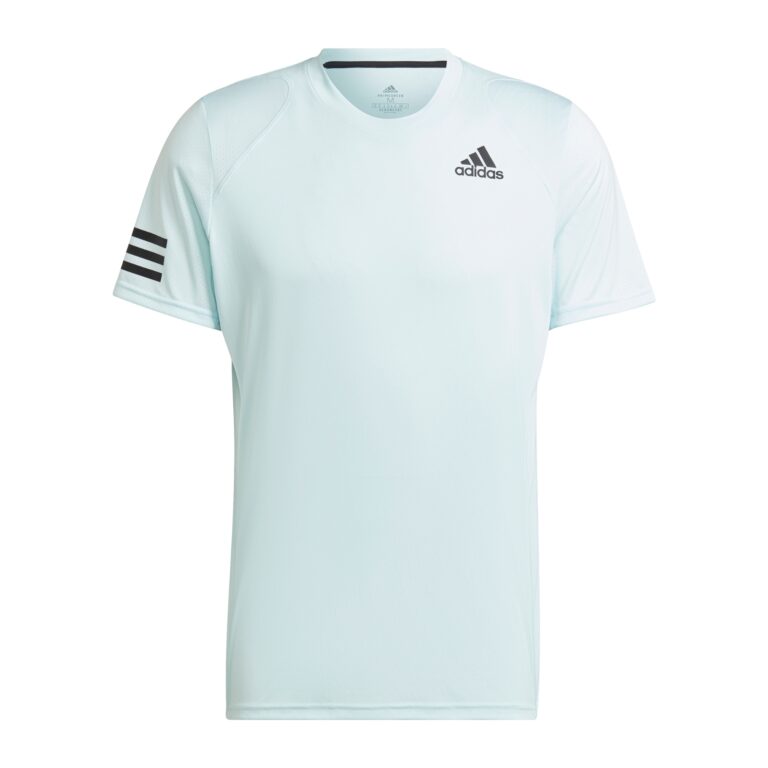 Adidas Club 3-Stripes T-shirt Light Blue - OLD