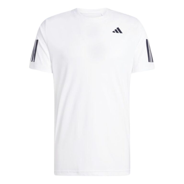 Adidas Club Climacool 3-Stripes T-shirt White