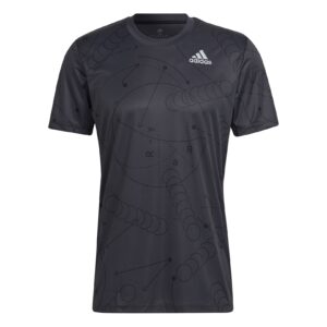 Adidas Club Graphic T-shirt Grey - OLD