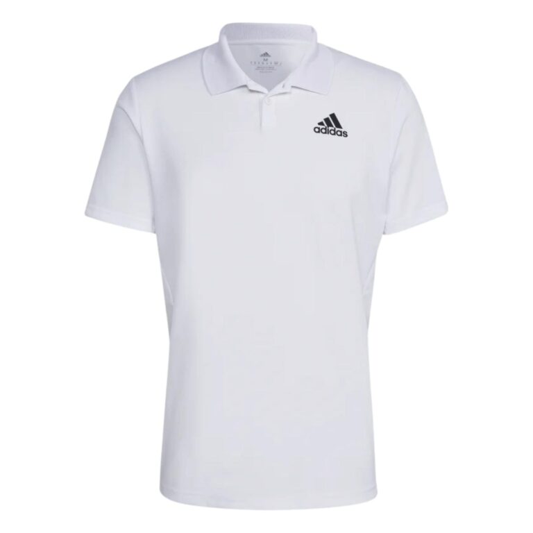 Adidas Club Pique Polo White/Black - OLD
