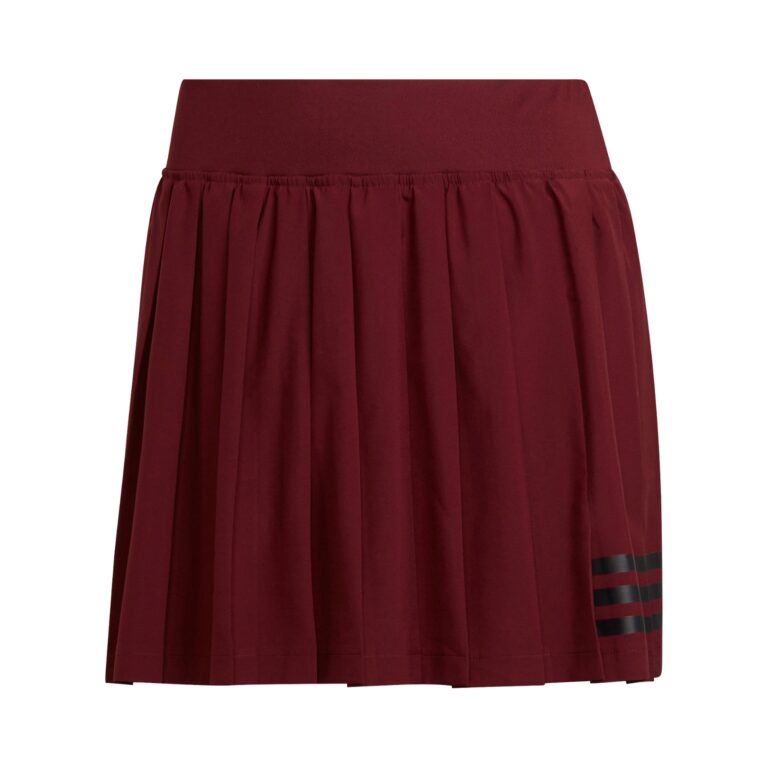 Adidas Club Pleated Skirt Bordeaux - OLD