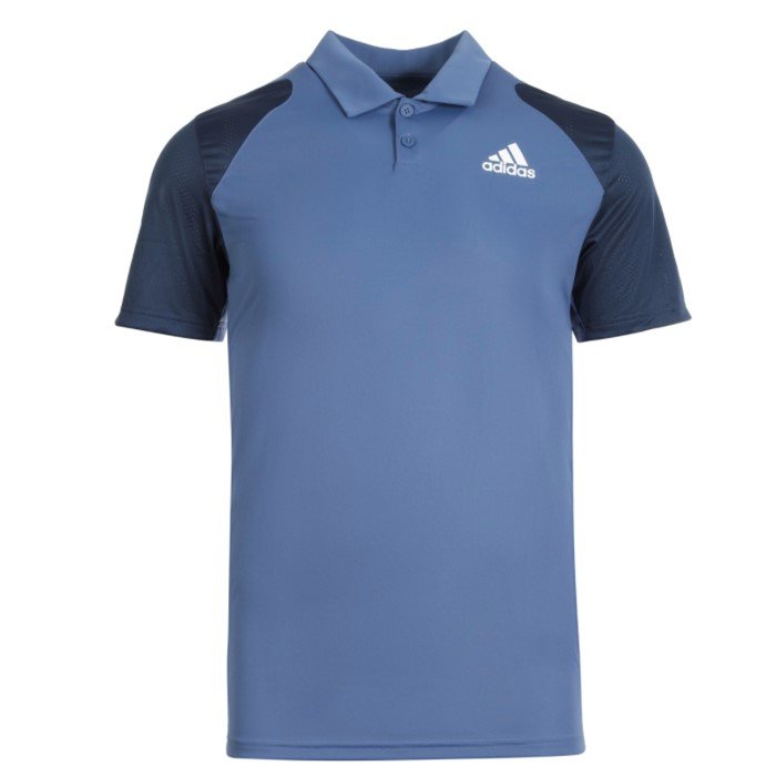 Adidas Club Polo Shirt Blue - OLD