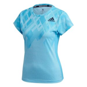 Adidas Colorblock Pro Dame T-shirt Blå