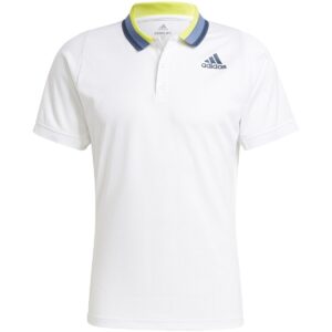 Adidas Freelift Polo Shirt Primeblue Hvid - OLD