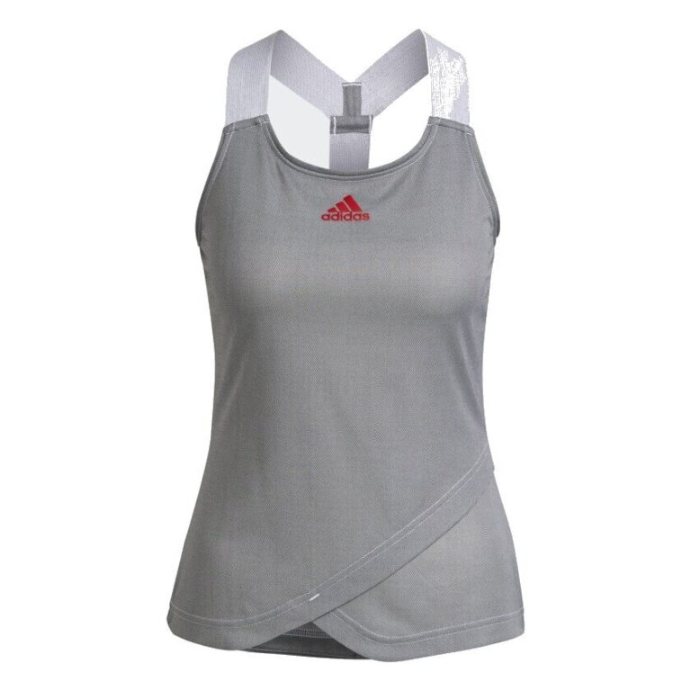 Adidas GH7545 Y-Tank Primeblue White/Black - OLD