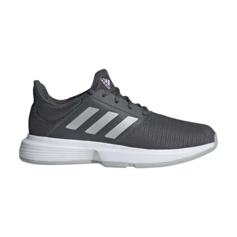 Adidas GameCourt Dame Grey Six/Silver Metallic - OLD