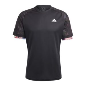 Adidas Melbourne Freelift Printed T-shirt Black - OLD