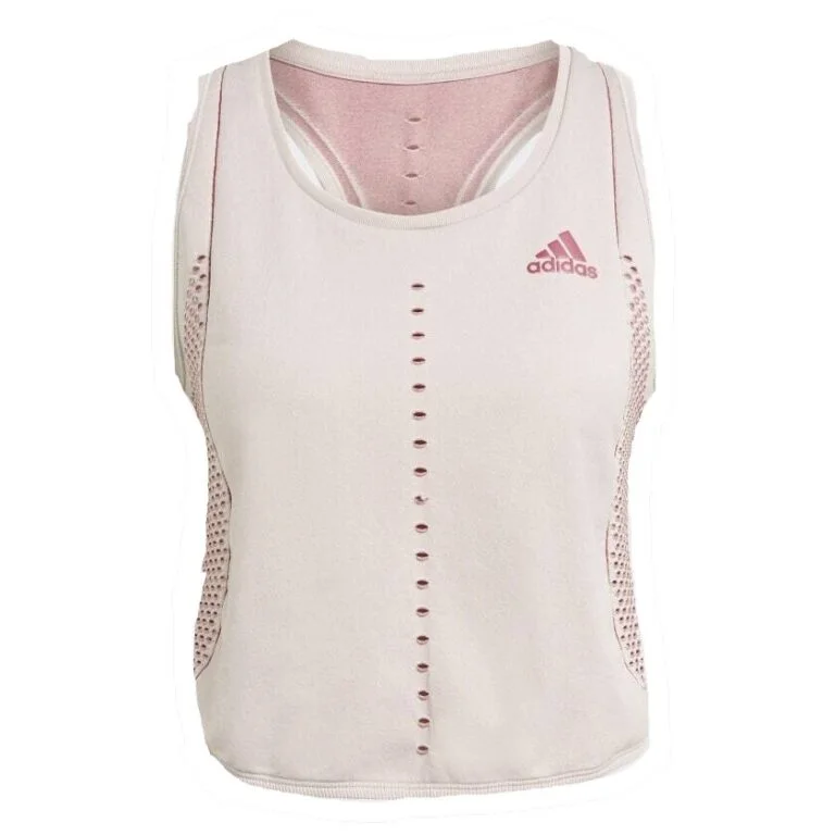 Adidas Primeknit Dame Tanktop Cream White - OLD