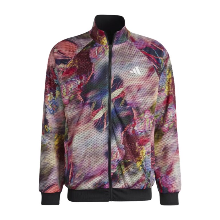 Adidas Stretch Woven Jacket Black/Multicolor - OLD