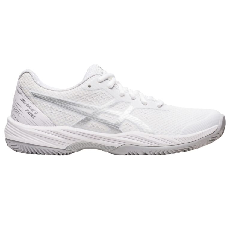 Asics Gel-Game 9 Padel Women White/Pure Silver - OLD