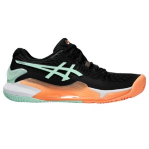 Asics Gel-Resolution 9 Padel Women Black/Mint Tint - OLD