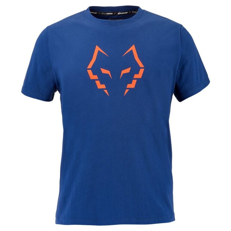 Babolat Cotton Tee Juan Lebron Blue Depths