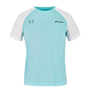Babolat Crew Neck Tee Juan Lebron Angel Blue/White - OLD
