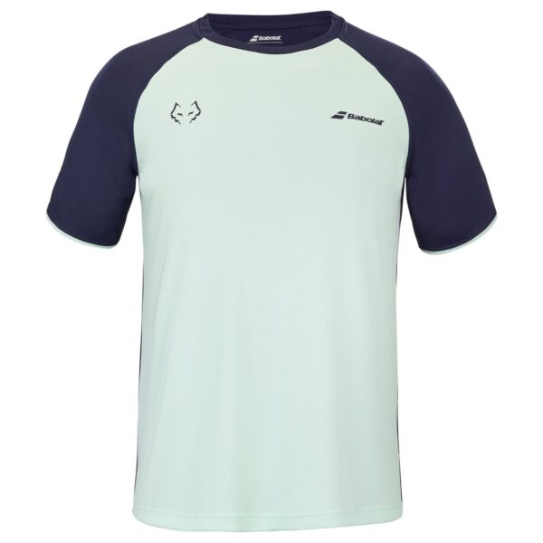 Babolat Crew Neck Tee Juan Lebron Misty Jade