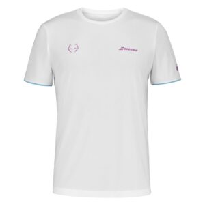 Babolat Crew Neck Tee Lebrón White
