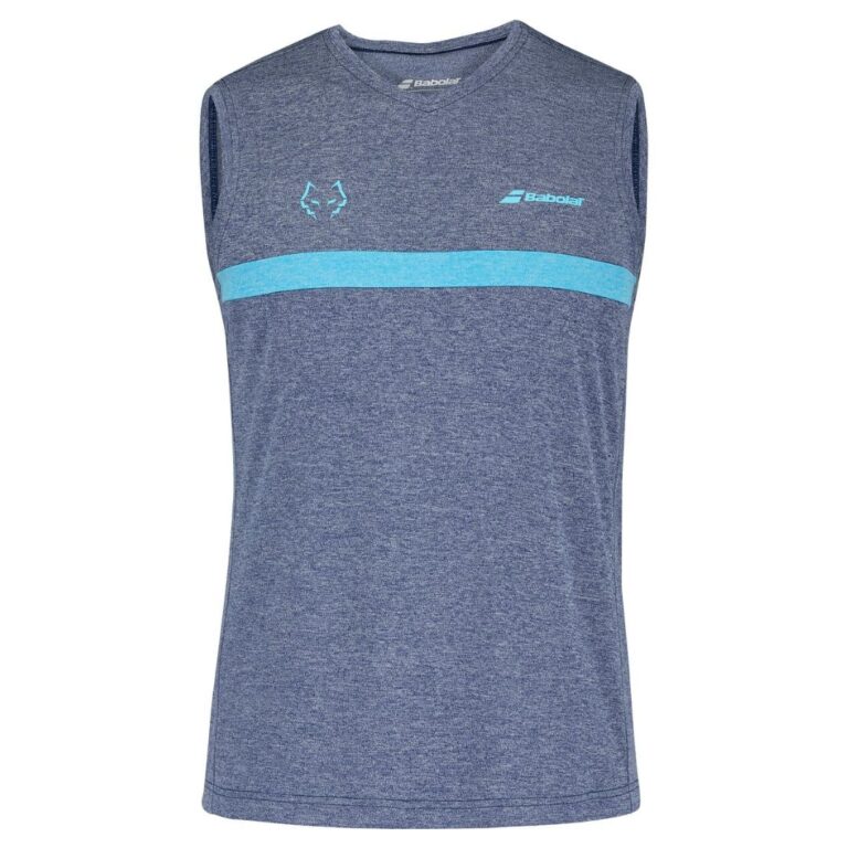 Babolat Muscle Tank Juan Lebron Estate Blue Heather