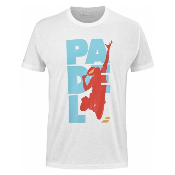 Babolat Padel Cotton T-shirt White