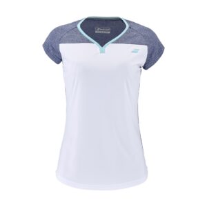 Babolat Play Cap Sleeve Top Women White/Blue - OLD