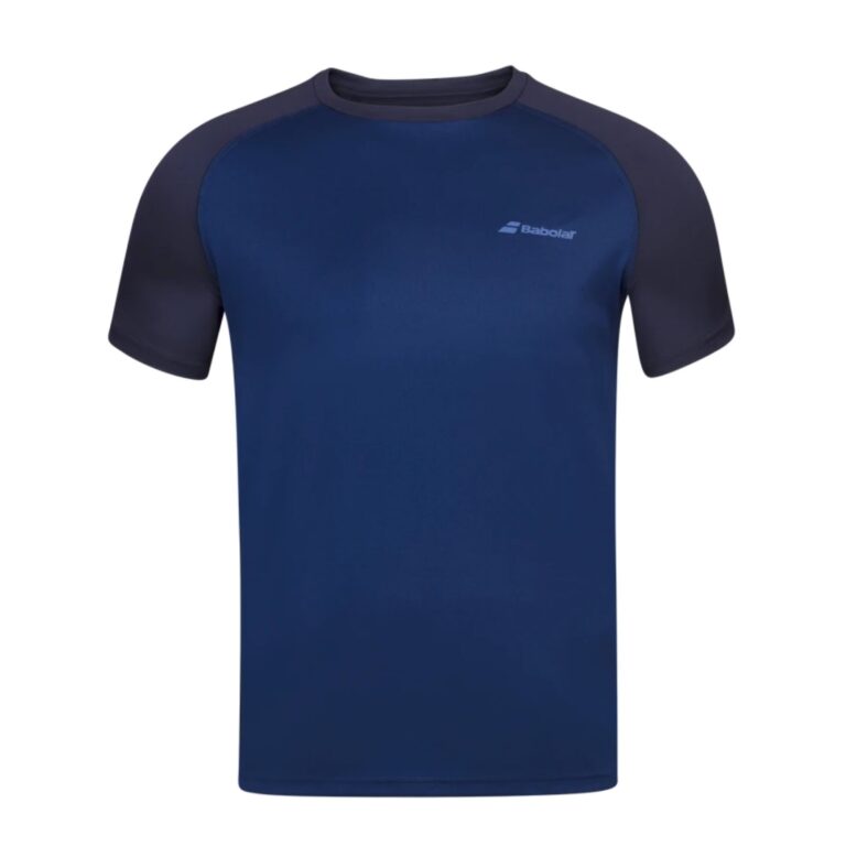 Babolat Play Crew Neck T-shirt Estate Blue - OLD