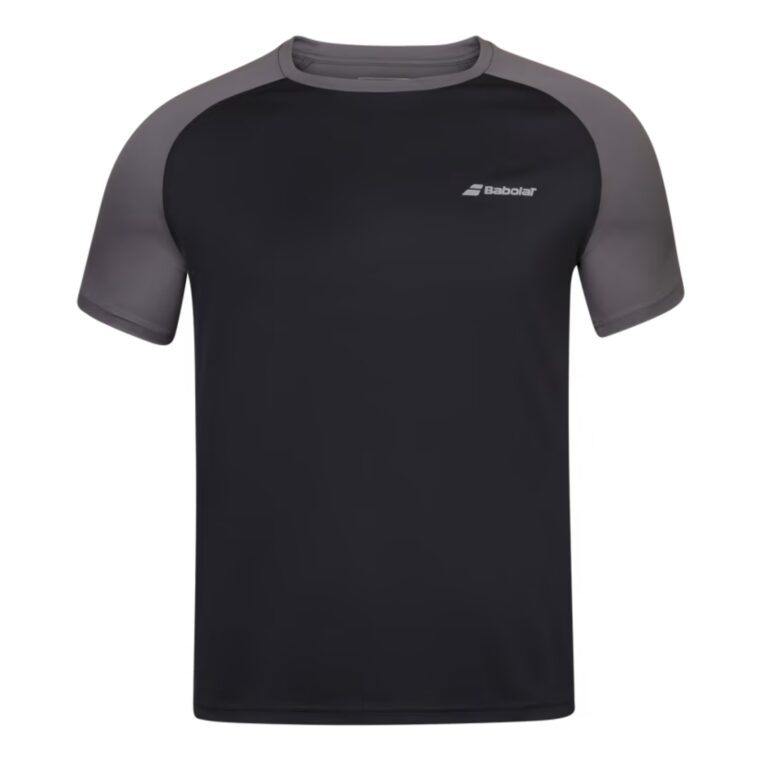 Babolat Play Crew Neck Tee Black - OLD