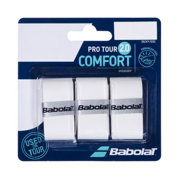 Babolat Pro Tour 2.0 3-Pack White