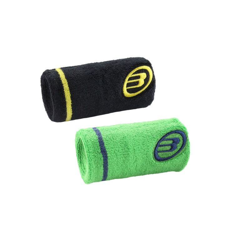 Bullpadel BPMU221 Svedbånd Sort/Grøn - OLD