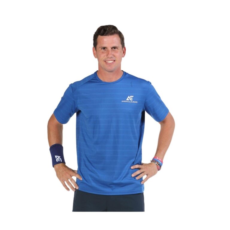 Bullpadel Igara T-shirt Azul Tinta Vigore - OLD