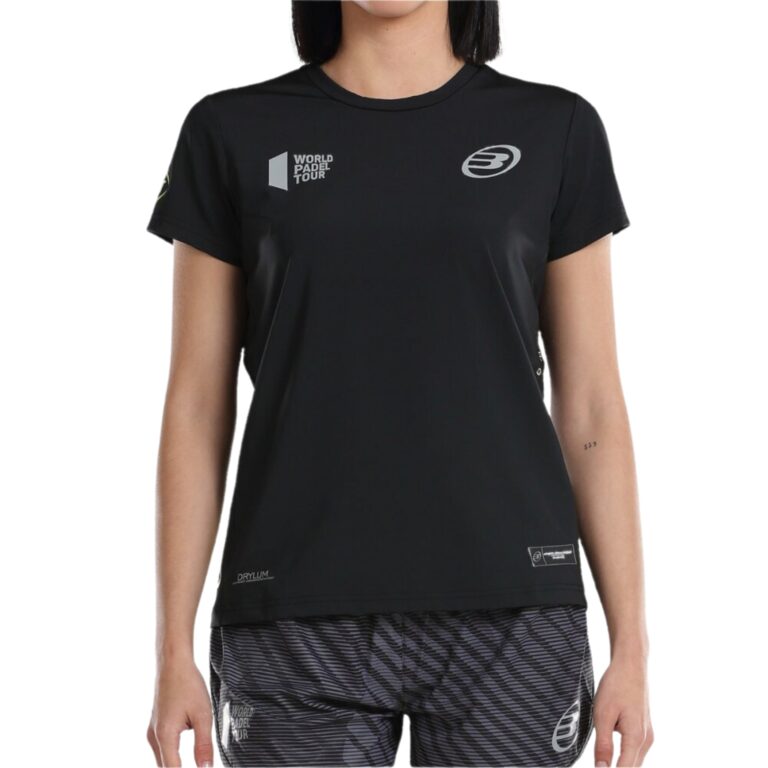 Bullpadel Llama T-shirt Women Black - OLD