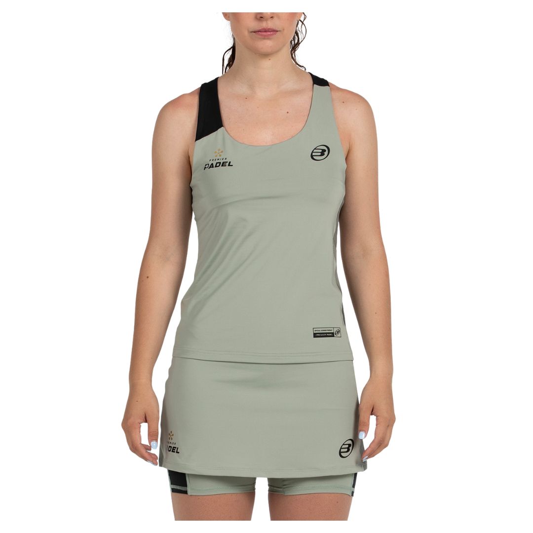 Bullpadel Pirac Women Top Eucalipto