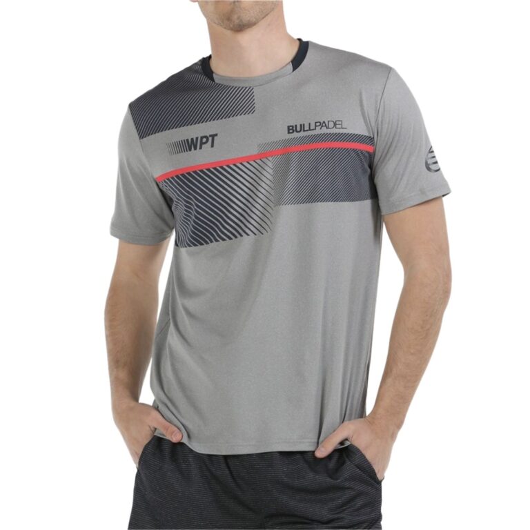 Bullpadel Redullu Vigore T-Shirt Medium Gray - OLD