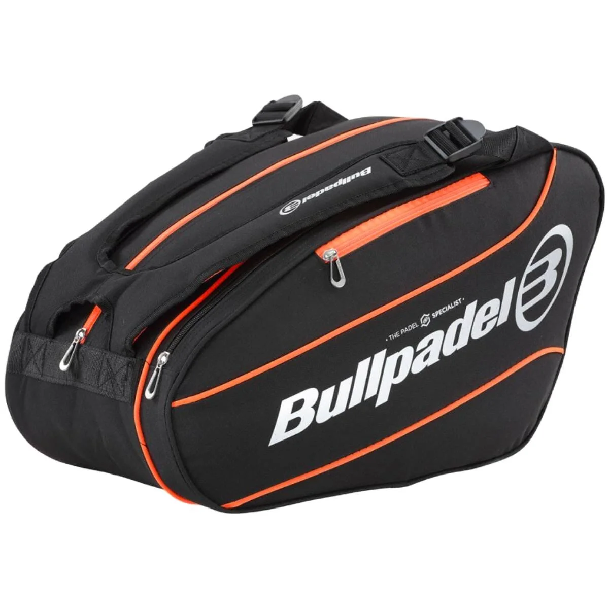 Bullpadel Tour Sort Orange Padeltaske find den bedste pris online