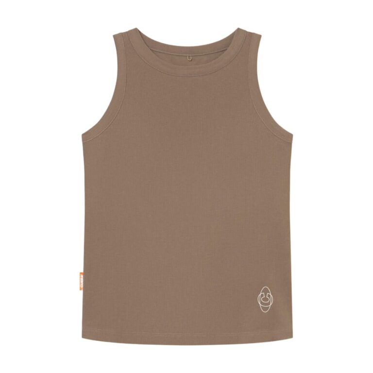 Cuera Active Rib Tank Top Women Walnut