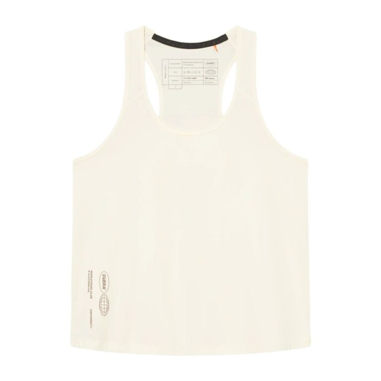 Cuera Oncourt Airy Tank Top Women Off White