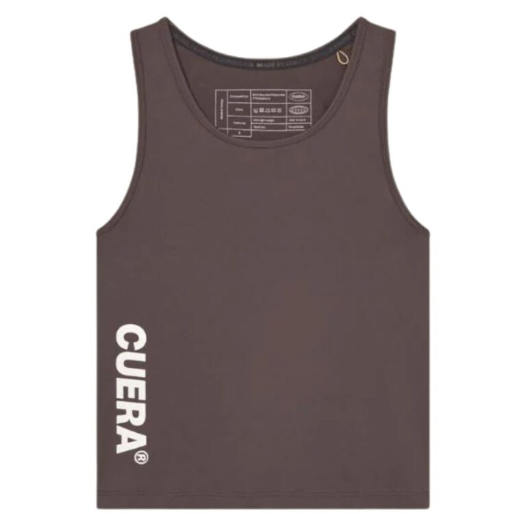 Cuera Oncourt Slim Tank Top Women Dark Brown