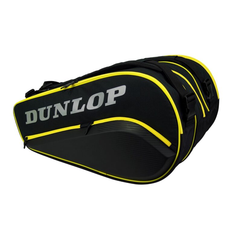 Dunlop Paletero Elite Bag Black/Yellow - OLD