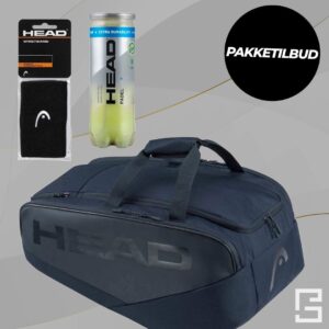 HEAD Pro Padel Bag Large Navy Pakketilbud