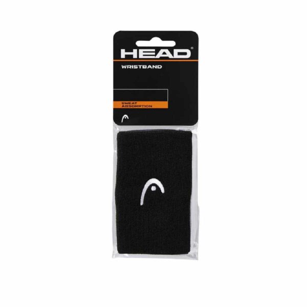 HEAD Svedbånd 5" Sort 2 pak