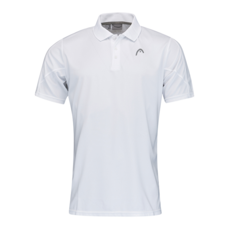 Head Club 22 Tech Polo Shirt White - OLD