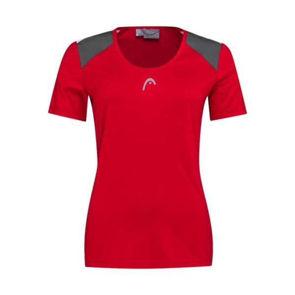 Head Club 22 Tech T-shirt Women Red