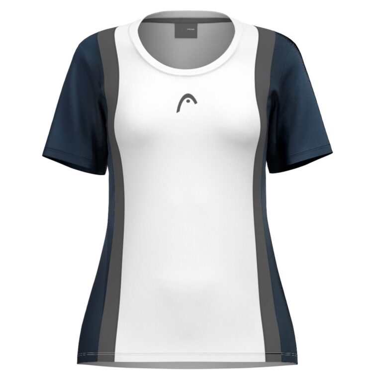 Head Club 25 Tech T-shirt Women Navy/White