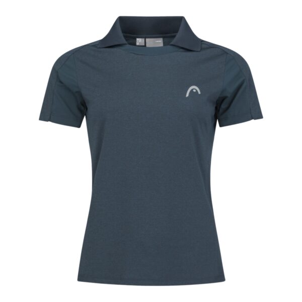 Head Padel Tech Polo Women Navy