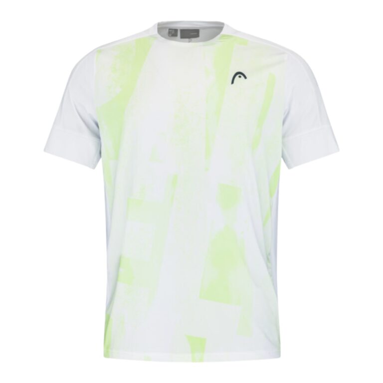 Head Padel Tech T-shirt White/Lightgreen - OLD